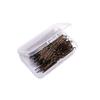 1 Set Bobby Pins U-shaped 6mm Multicolor Hair Elastic Barrettes Bun Clips Metal Accessories Invisible Solid for Women