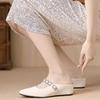 Silver Toe Cover Women's Sandals Half Slippers Summer Outdoor Wear 2026 New Style High-End Sensation Increased Height Indoor