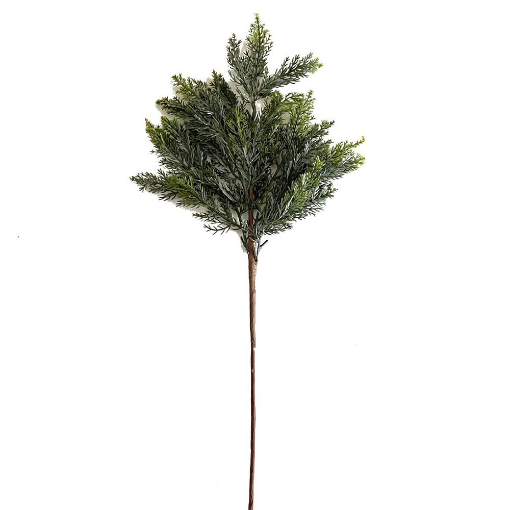 

5PCS Plastic Fake Pine Leaves Christmas Tree Simulation Pine Creative Artificial Pine Branch Gift зелёный