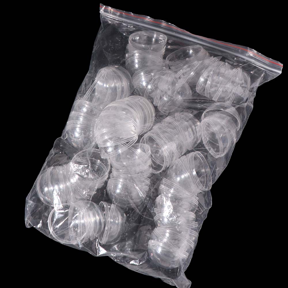 100pcs Plastic Chocolate Flower Plate Box Transparent Chocolate Ball Holder  Engagement Party