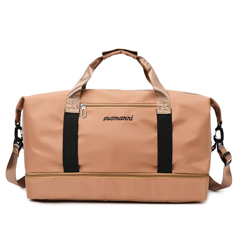 

Велика місткість коротка дорожня сумка жіноча модна легка водонепроникна багажна сумка чоловіча для ділової поїздки зберігання подорожньої сумки сумка для посадки помаранчевий