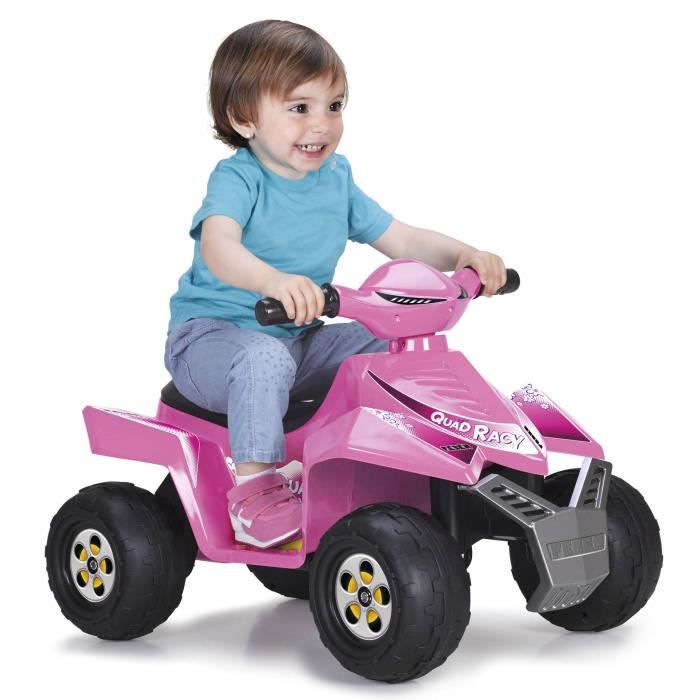Racy 6V Electric Quad - Pink - FEBER
