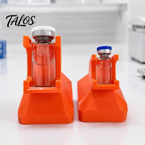 Bottle Labeling Tool 1/2Pcs Vial Label Applicator for 3ML/10ML Vials, Positioning Alignment Ergonomic Device Tool, Sticker Application Tilted Desktop