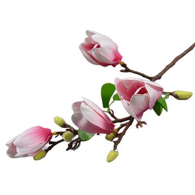 New Practical Artificial Flower Magnolia Orchid For Wedding Decorative Magnolia Denudata Simulation Real Touch