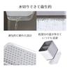 Chopstick Holder with Drainer, Kitchen Cutlery Stand, Tabletop Utensil Organizer for Spoons, Forks, Rice Spatulas, and Cooking Chopsticks (Gray)