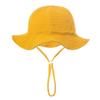 Cute Baby Cotton Bucket Hat - Printed Solid Color Sun Hat for 3-12M