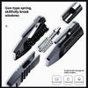 1 Set Self Rescue Tool Car Emergency Hammer 2-In-1 Mutifunction Emergency Windows Glass Breaker Safety Belt Cutter Keychain