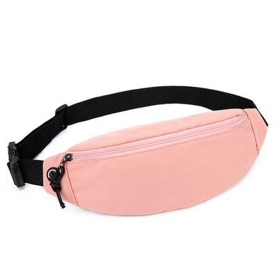 Waterproof Mobile Phone Waist Bag - Trendy, Colorful Sports Messenger Bag with Printed Logo for Men and Women