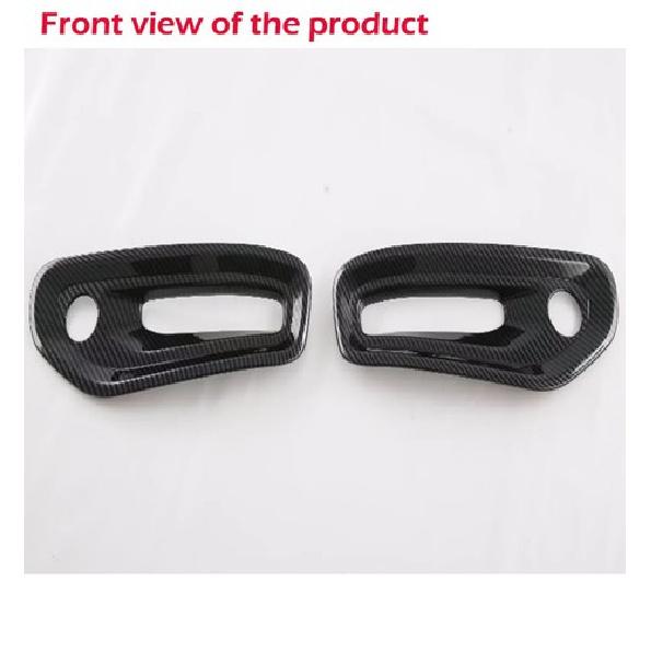 2 Car Front Fog Lamp Decorative Frame For RAM Trucks -2024