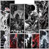 Black White G-Guts B-Berserks Phone Case For Samsung Galaxy S24 S25 Edge S26 Ultra S23 S22 S21 Plus S20 FE + Personalized Print