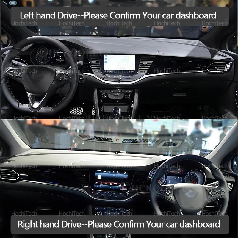 Dashboard Cover for Opel Astra K 2016 2017 2018 2019 Car Dashboard Cover Dash Board Mat Carpet Pad Sunshade Cape Cushion