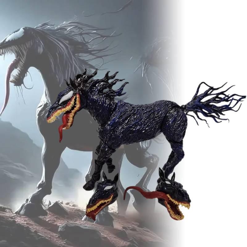 The Venom Last Dance Venom Horse Figurine Movie Model Toys Sculpture