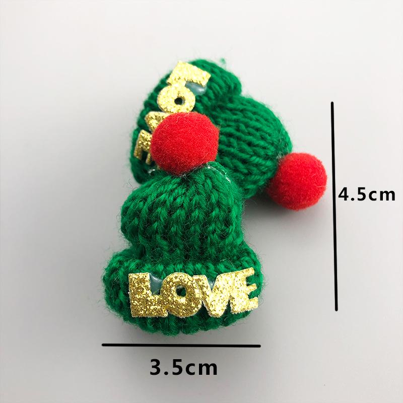 Mini Chapeaux en Laine DIY Ornements de Noël pour Enfants - Accessoires faits main