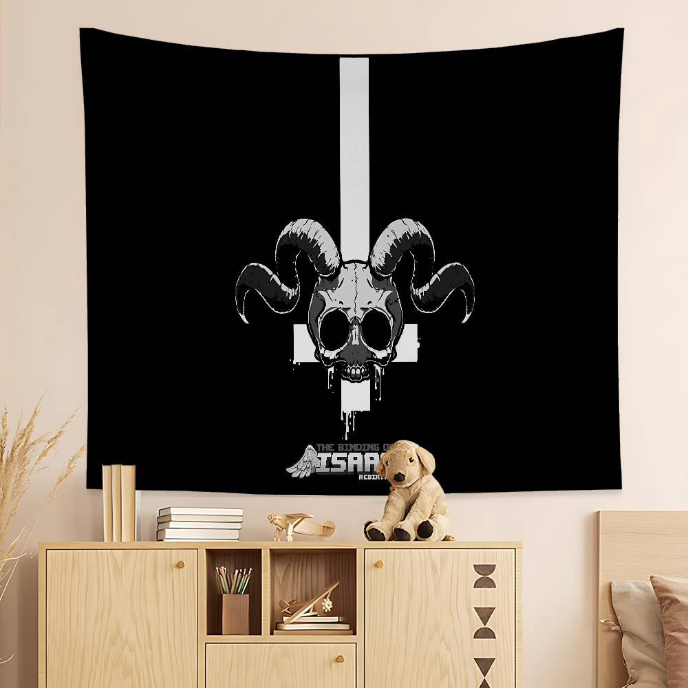 Action Game The Binding Of Isaac Tapestry Art Printing Japanese Wall Tapestry Anime Wall Hanging Home Decor