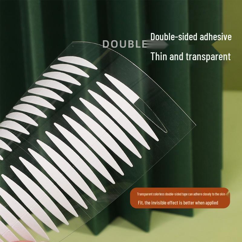 Kaqiduo Duo Double-Sided Invisible Waterproof Eyelid Tape - Natural & Seamless, 100 Uses