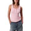 Casual Solid Soft Slim Fit Crew Neck Tank Top Women Tops 47C225G-W0S