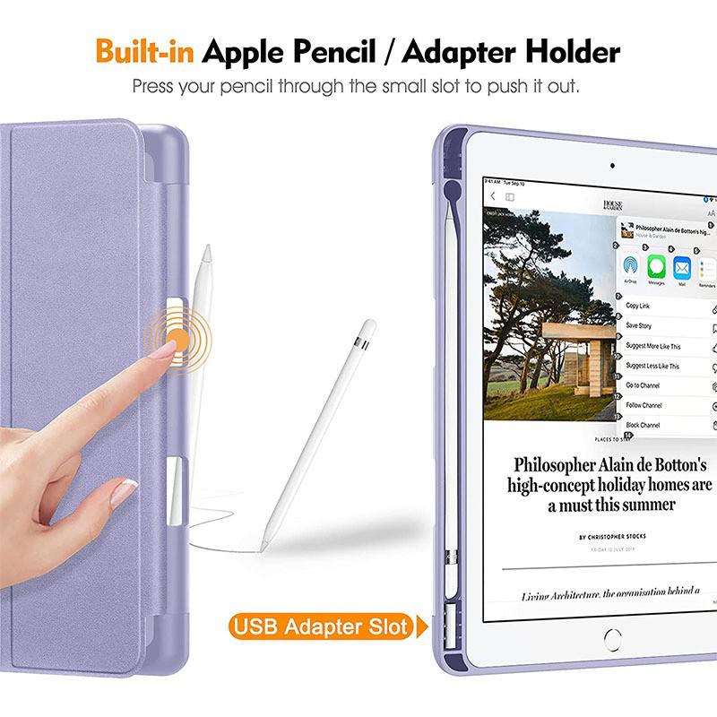 Ochranné pouzdro na iPad 11 palců s přihrádkou na tužku - Pasuje na iPad Air & iPad Pro