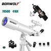 BORWOLF 70500 HD Astronomisches Teleskop - Hohe Vergrößerung für professionelle Sternen- und Mondbeobachtung.