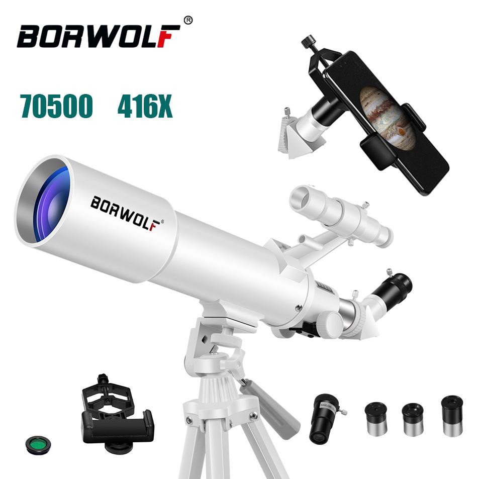 BORWOLF 70500 HD Astronomiskais teleskops -