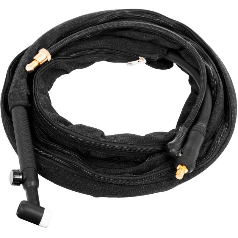 WP-17FV 150 Amp TIG Welding Torch Air Cooled with Flexible Head and Gas Flow Regulation for Consistent Welding Results