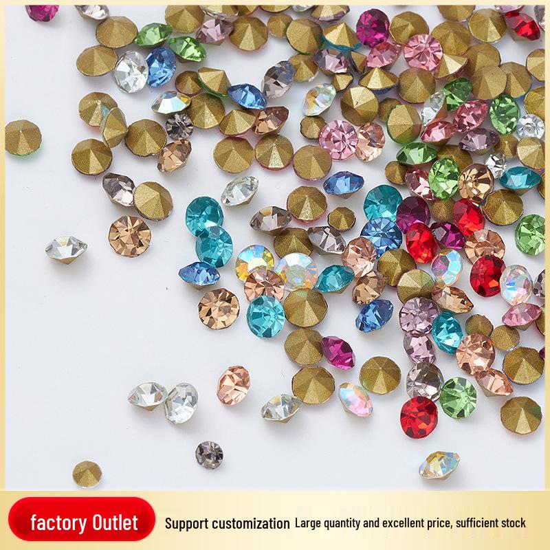 

6-Grid Crushed Diamond Nail Art Rhinestones - Hot Selling Decoration Accessories