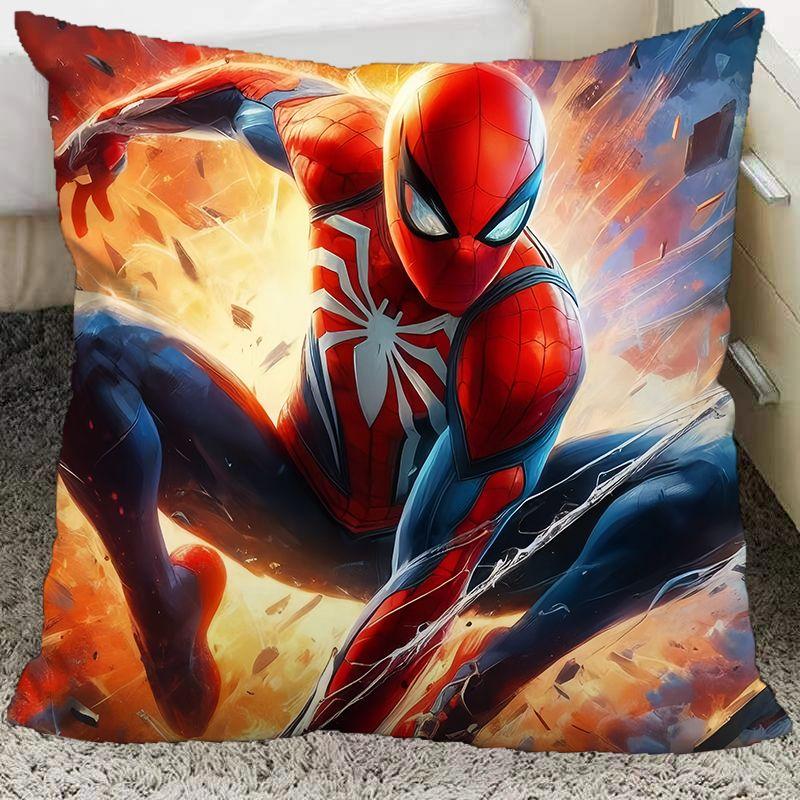 Spiderman Avengers Movie Peripheral Pillow Double-Sided Bedside Pillow Cushion