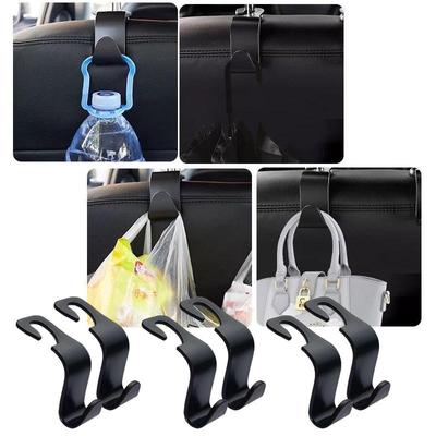 Multi-Function Hidden Headrest Hook for Car Seat Back
