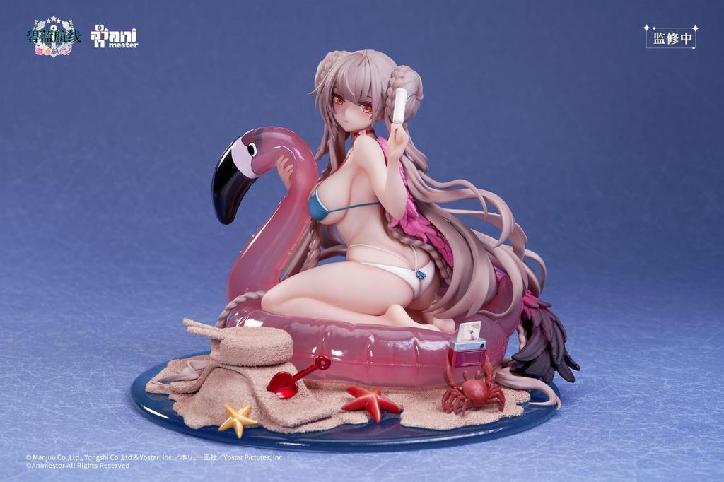 AniMester Lane Bisoku HMS Formidable Summer Swimsuit Scale PVC ABS Painted Complete Figure "Azur Zenshin!" Ver. 1/7 &