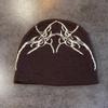 Skull Style Street Letter Beanie With No Brim For Winter And Fall Outfits Urban