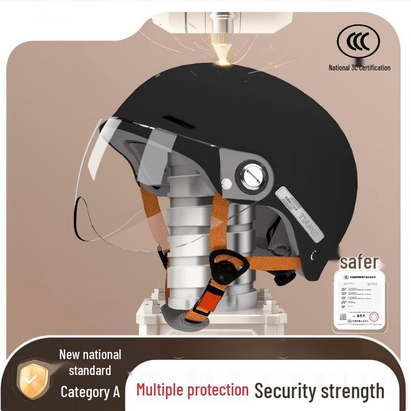 GUAIKEAI Commuter Half Helmet