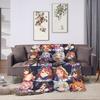 Haru Urara Soft Warm Blanket Umamusume Kids Adult Plush Bedding Throws Funny Home Decor Flannel Bedspread Sofa Bed Cover