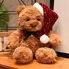 Christmas Teddy Bear Plush Toy With Dress For Holiday Decor Gift For Kids And Adults