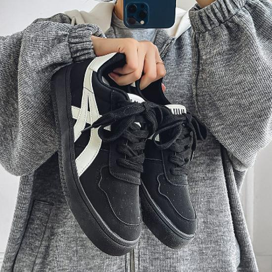 Men's 2024 New Trendy Canvas Sports Casual Sneakers - Breathable Korean Style for Autumn