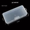 Rectangular Plastic Desktop Organizer: Nail Art, Cosmetic & Stationery Storage Box