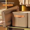 Clothes Storage Bin With Foldable Design For Bedroom Organizing And Home Storage