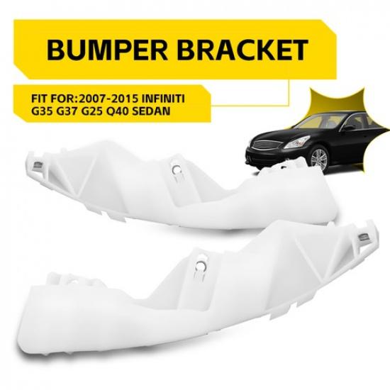 Front Bumper Retainer Bracket Support for 2007-15 INFINITI G35 G37 G25 Q40 Sedan