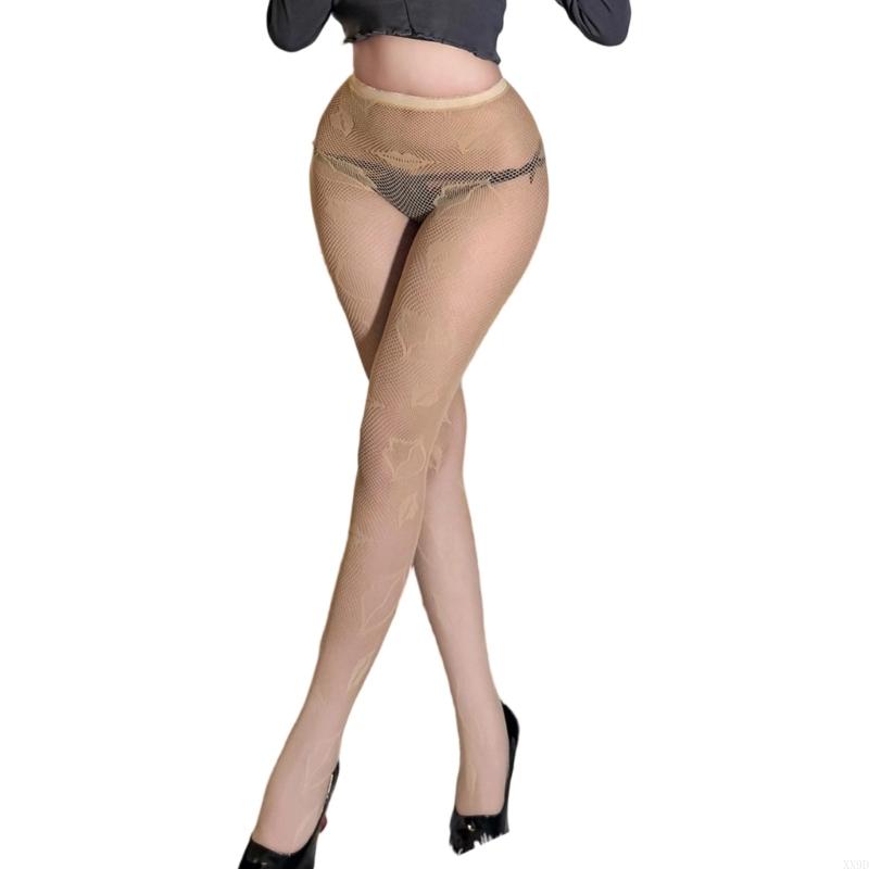 Damen Elegante Tights Strümpfe Mit Lippenmuster Netzstrumpfhose Dessous Leggings Für Party Und Freizeit