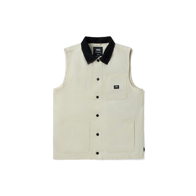 

Vans Multi-Pocket Work Vest Men Vests Off-White VN0A54BFZ6K S