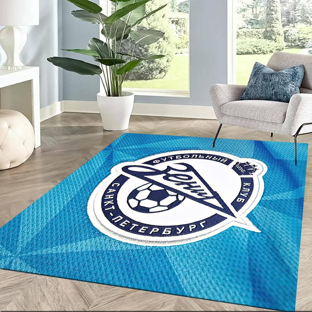 Fc Zenit Saint Petersburg Style Square Rugs Are a Great Choice for Living Rooms, Bedrooms, Home Décor, and As Gifts.