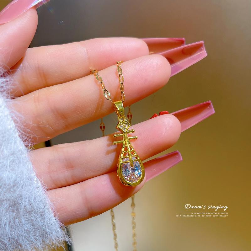 316L Edelstahl Halsband Tennis Kette Halskette Für Frauen Luxus Zirkon Kurze Iced Out Hip Pop Neck Zubehör Schmuck