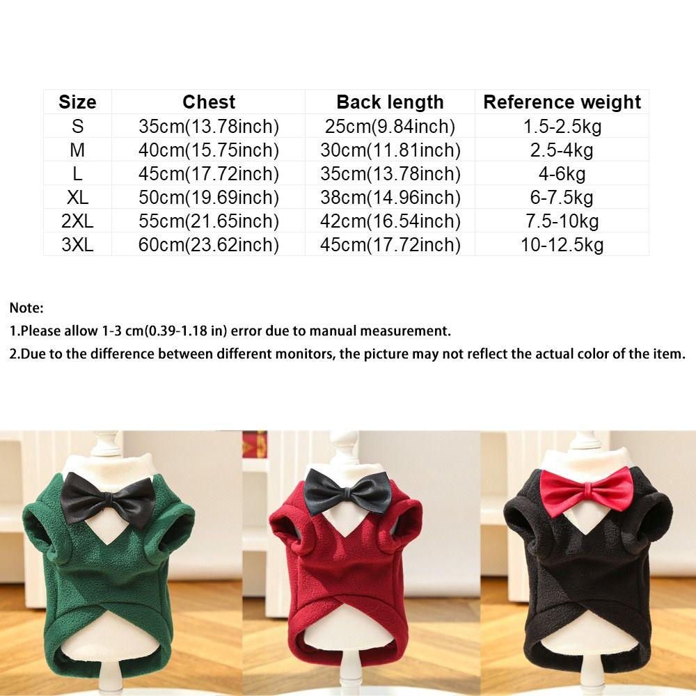 Winter Pet Sweater Fleece Dog Tuxedo Clothes Warm Comfortable Dog Blazer Vest Formal Outfit Pet Formal Clothing Pet Show