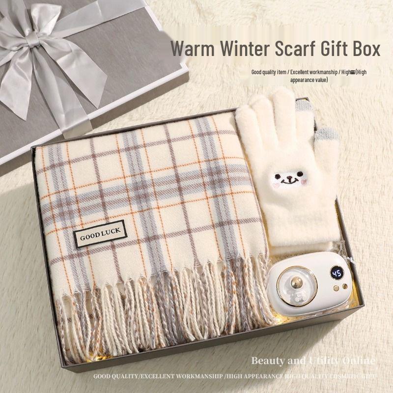 Cozy Winter Scarf: Thoughtful Gift for Girlfriend, Mom, or Best Friend