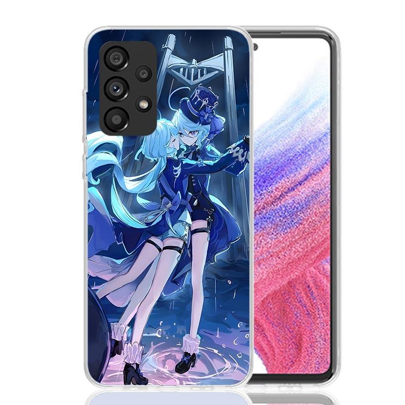 Genshin Impact Furina Handyhülle für Samsung Galaxy A17 A16 A15 A14 A13 A57 A56 A55 A54 A53 A37 A36 A35 A34 A33 A26 A25 A24 A23