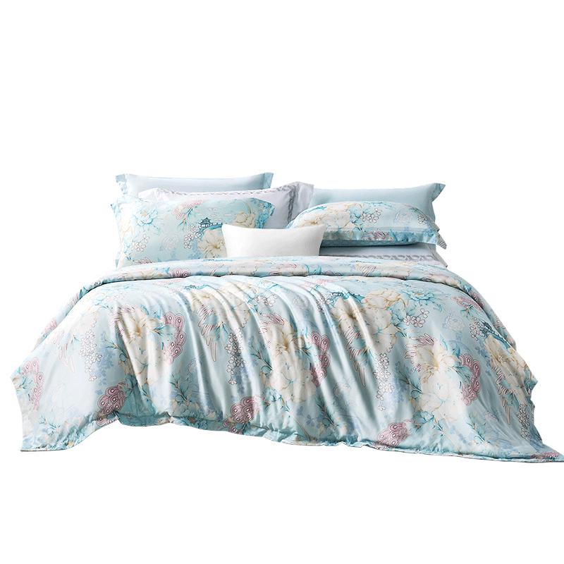 FUANNA Tencel Lyocell Cooling Bedding Four-Piece Set