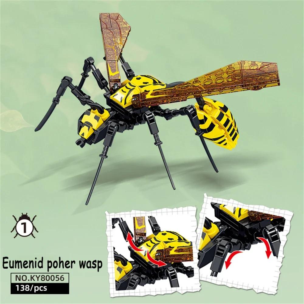 Mosquito Insects Building Blocks Toys Set - Long-Lasting Play & Party Gift for Kids Great Collectible Orchid Mantis Redviidae