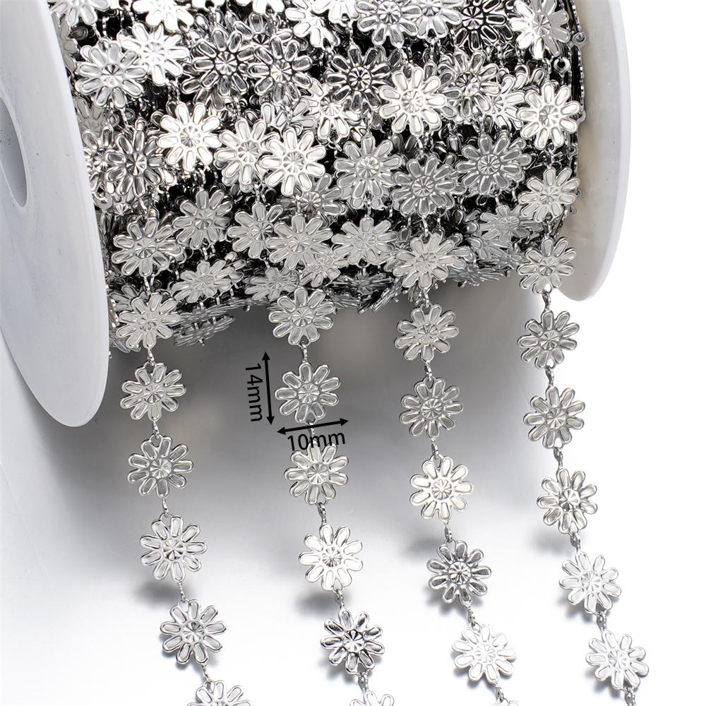 2Meters Handmade High Quality Stainless Steel Bracelet Anklet Necklace Chains for DIY Jewelry Making Findings Components