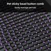 9 PCS Professional Pet Comb Set Grooming Dog Beauty Scissors Cleaning Brush Tool Handbag Cat Hair Removal Brush Kit Hair Comb