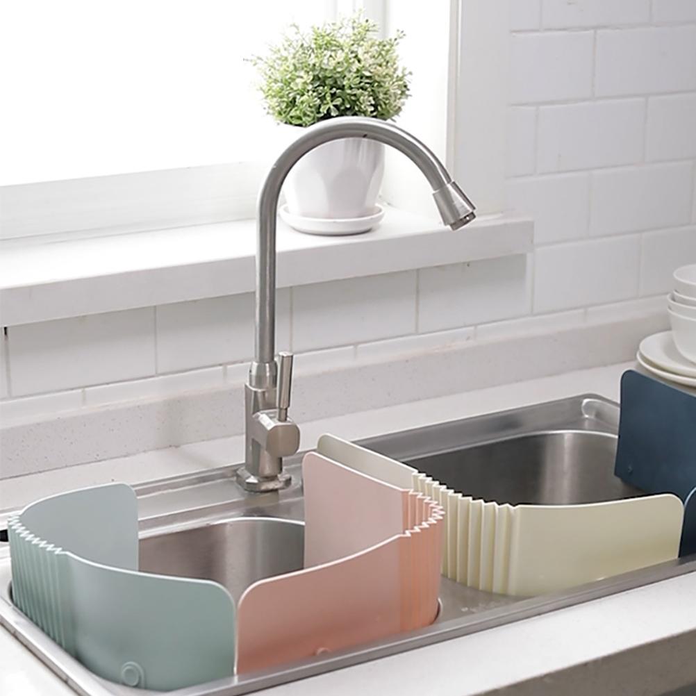 Diskho Stänkskydd Vikbart Stänkskyddsbräde Vattenflik Stänk Kökstillbehör för Vattentvätt