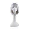 Tobiichi Origami Cosplay Wig Date a Live Anime White Short Synthetic Hair Touhou Konpaku Youmu Straight Cut Costume Party