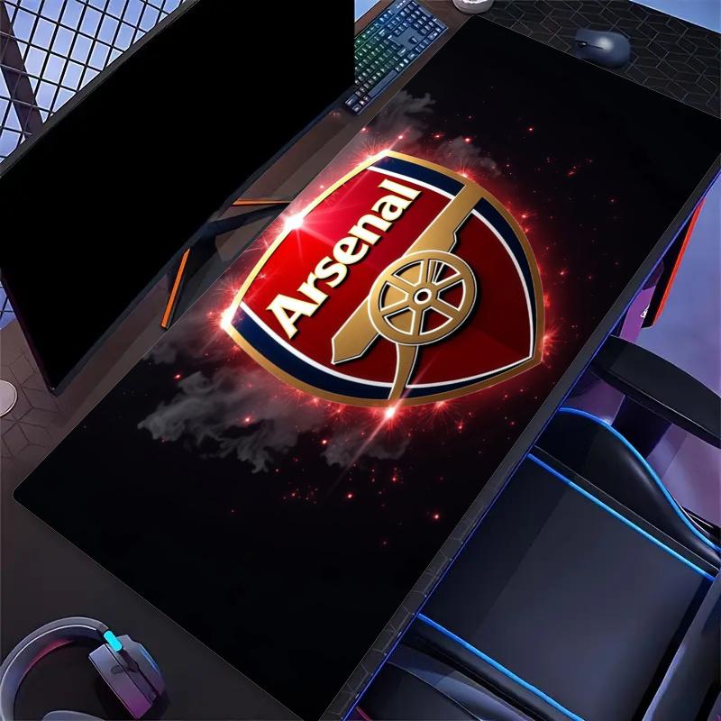Arsenal Print Polštář Protiskluzová podložka pod notebook/tablet Velká podložka pod myš XXL Podložka pro Mini PC Hrací podložka S uzamčeným okrajem